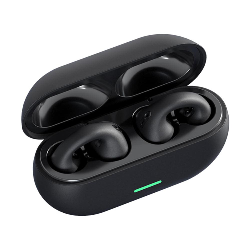 T75 Ear-Clip Bluetooth sluchátka Bone Conduction Sluchátka Bezdrátová sluchátka 3D Surround Stereo Bass Sportovní Headset s mikrofonem