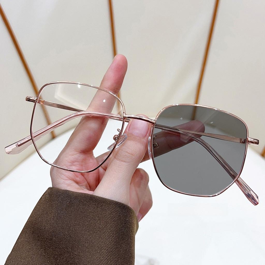 New Ultra-Lightweight Metal Frame Myopia Glasses Unisex Fashionable High-Definition Eyewear Minus Diopter 0 To -4.0