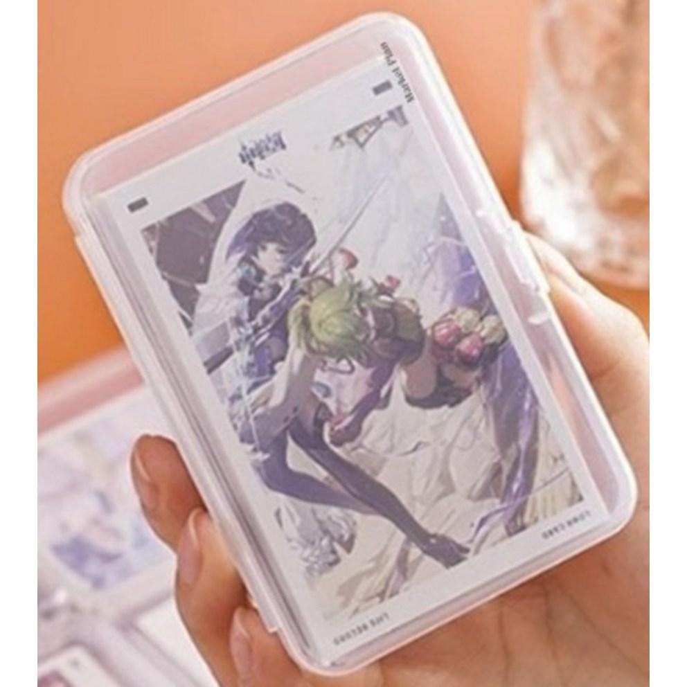 Market Plan Translucent Photocard Case, Translucent, 10 Count