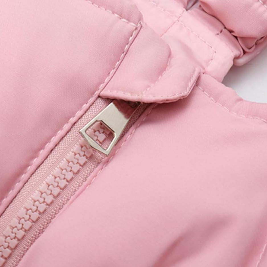 Zimowy Zestaw Kurtki i Spodni Puchowych dla Małych Chłopców i Dziewczynek – 90% Puchu z Białej Kaczki, Wiatroodporna Ciepła Odzież Wierzchnia, 1–6L