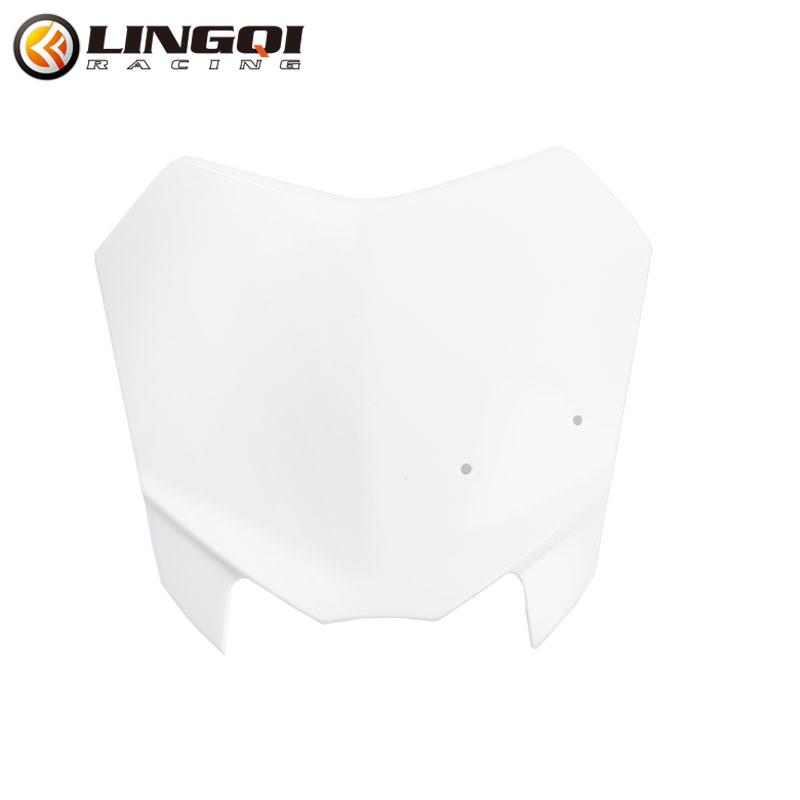 

LINGQI RACING CRF50 Number Plate Fender Splash Cover Mudguard Guard For CRF 50 Dirt Pit Bike Motorcycle Accessories білий