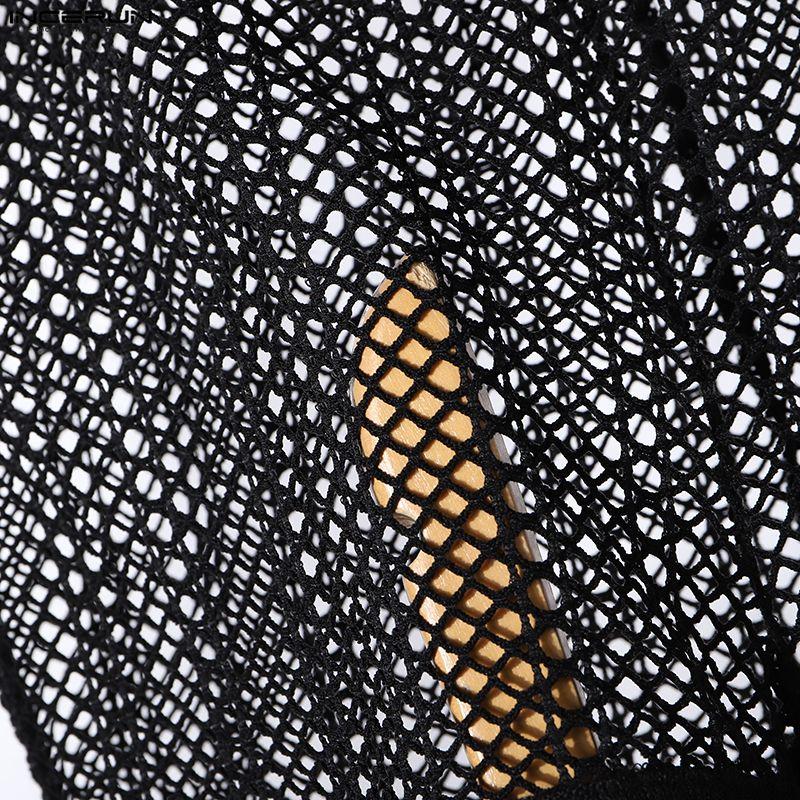 INCERUN Mens Sexy See Through Mesh Shorts Fishnet Transparent Hollow Out Boxer Trunks Underwear Nightwear Party Clubwear