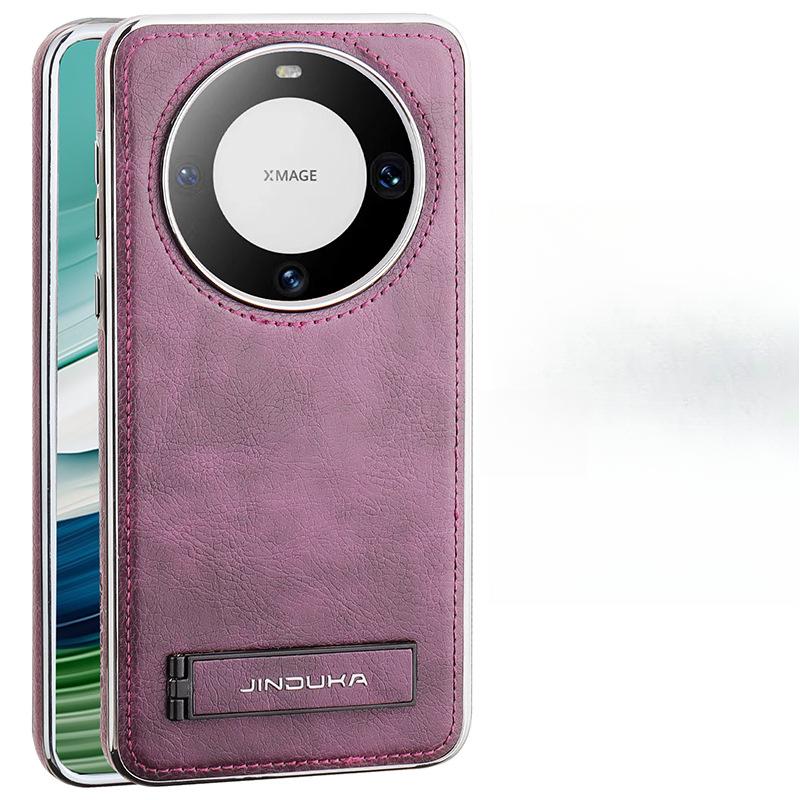 

Подходит для чехла для мобильного телефона Huawei Mate70pro M60 Кронштейн Противоударный Всесторонний 50 Деловые Мужчины 60 Кожаный Чехол Huawei Mate 40