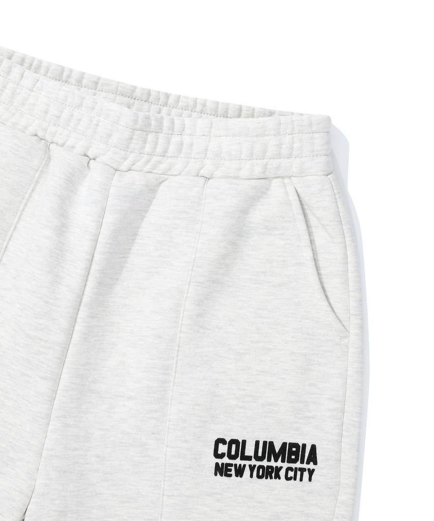 COLUMBIA UNIVERSITY Ny Blackseries Loose-Fit Fleece Sweatpants Oatmeal