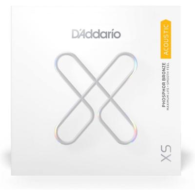 Corde Unique de Guitare Acoustique D'Addario XS Bronze Phosphoreux Enduite Calibre .024, XSPB024 Paquet de 5