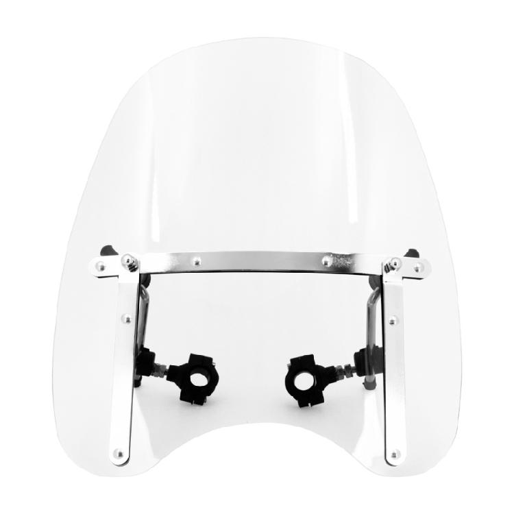 Unique Motorcycle Wind Protectors Windscreen Spoiler Retro Inspired High Durability for Outdoor Enthusiasts Bike Lovers