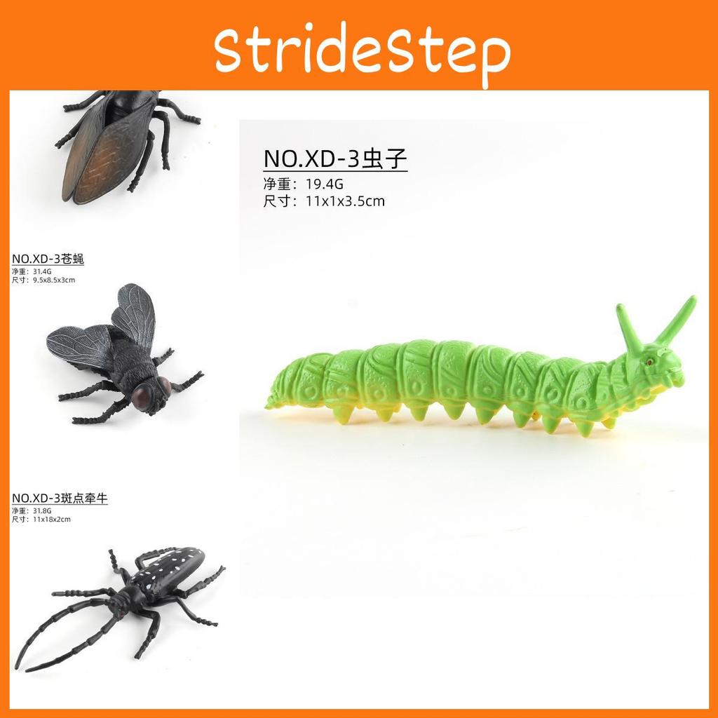 Vibrant Pvc Insect Figurines Collection Of Ladybugs Beetles Butterflies And Realistic Caterpillars