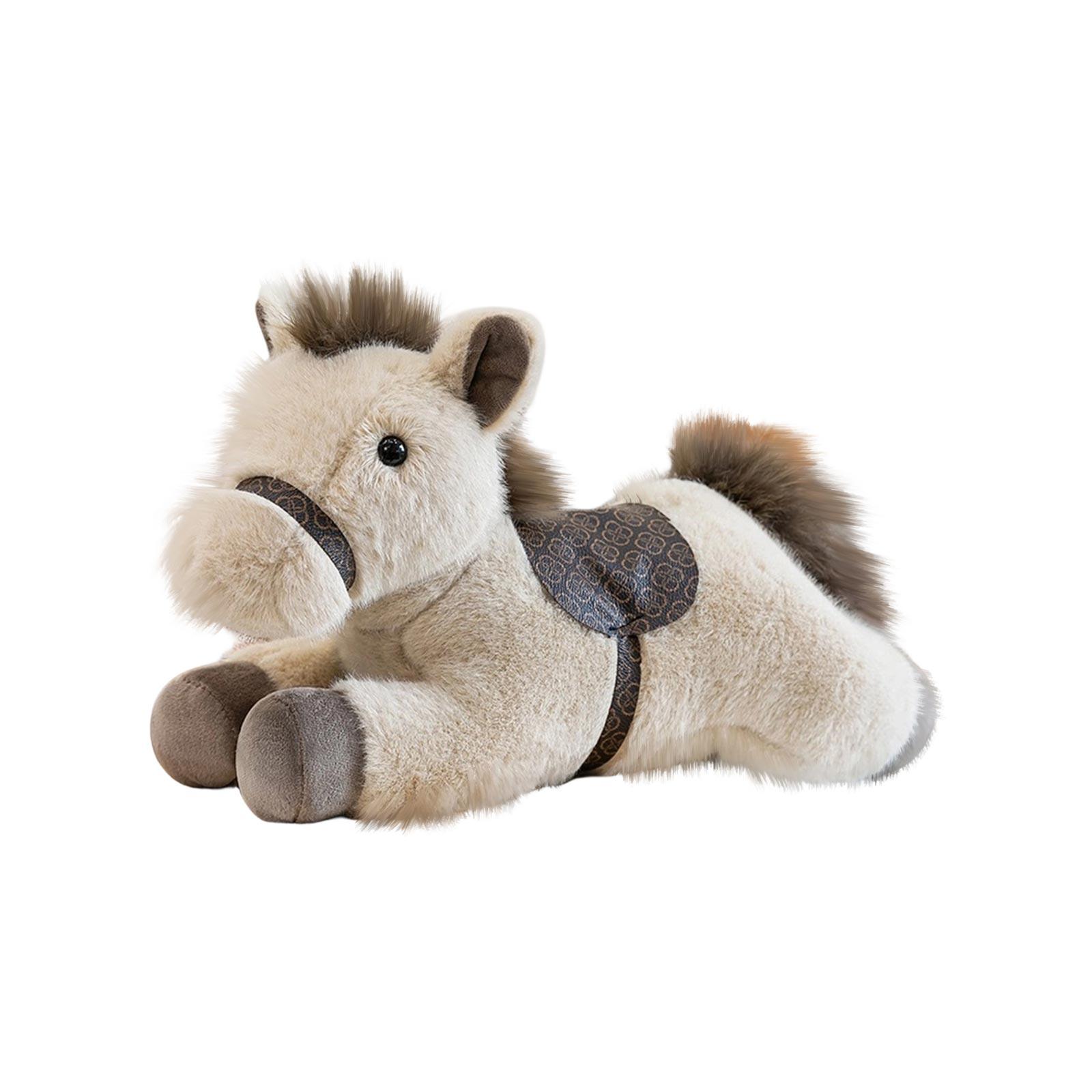 

Horse Year Flattery Pillow, Horse Year Mascot Plush Toy One Size