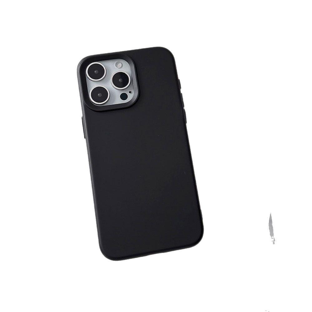 Minimalist iPhone 12-16 Protective Case: Soft Shell, Macaron Colors