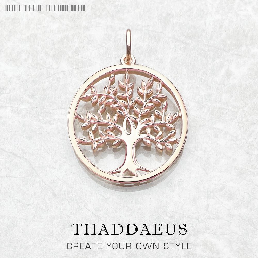 

Pendant Golden Tree Summer New Fashion Love Jewelry Strength and Balance 925 Silver Accessories Gift For Woman