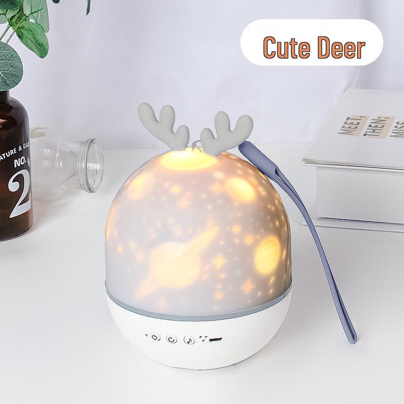 LED Starry Sky Projector Light, DIY Music Birthday Gift, Night Light Projector