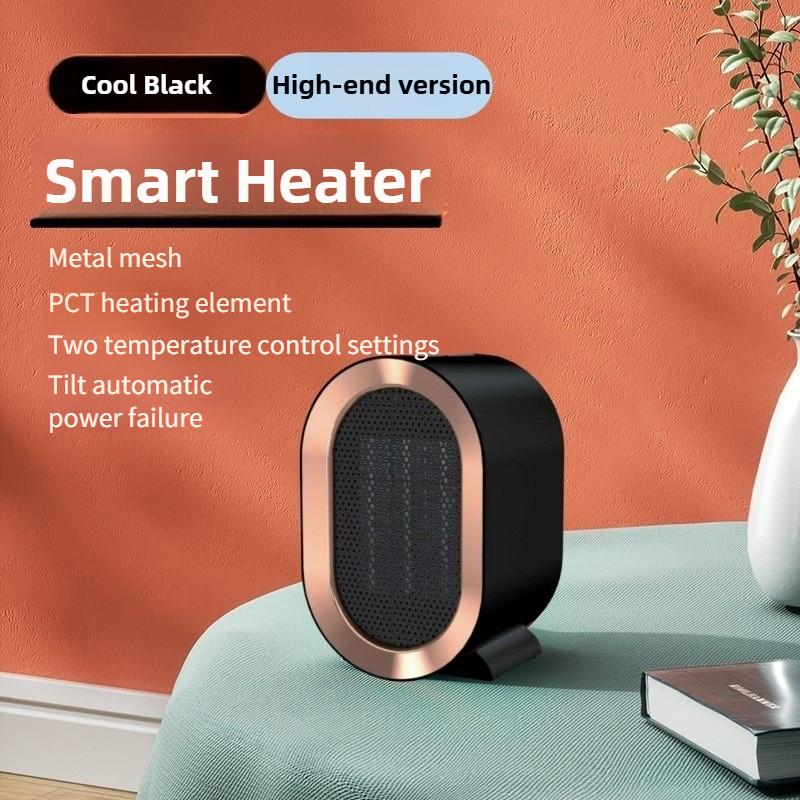 Intelligent Warm Air Blower High Power Household Electric Heater Winter Office Small Desktop Ceramic PTC Heating Fan