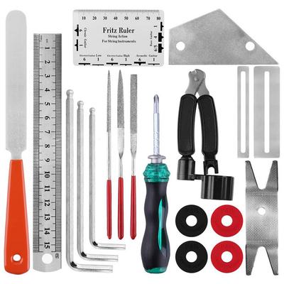 Luthier Guitar Care Kit Repair Maintenance Tools Full Set Guitar Tool Pliers