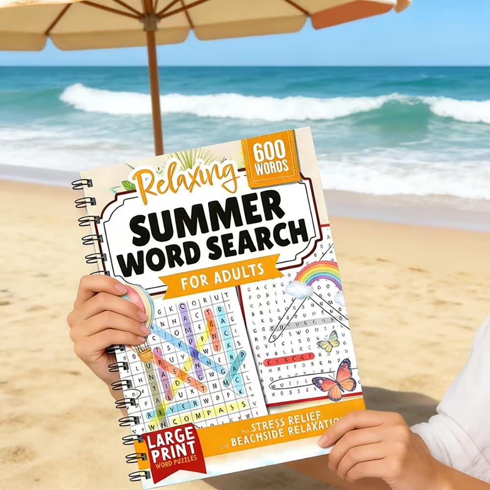 A4 Word Writing Book, Digital Coloring Book, is a great way to relax and entertain oneself