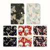 Zippered Binder Pocket Detachable Ring Needle Storage Bag 6 Hole PVC Removable PVC Binder Knitting Tool Organiser