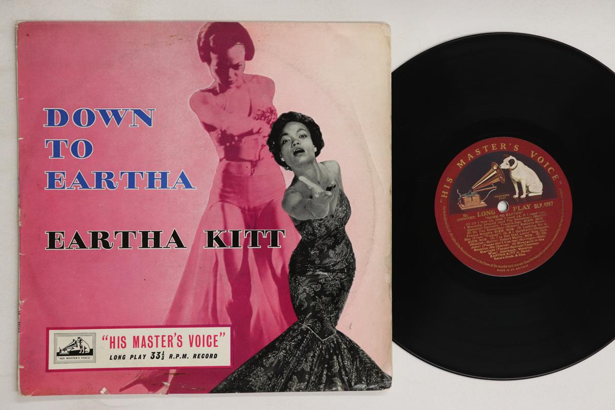 

10inch Record EARTHA KITT - Down To Eartha DLP1087 HIS MASTER S VO 1955 UK Jazz Used