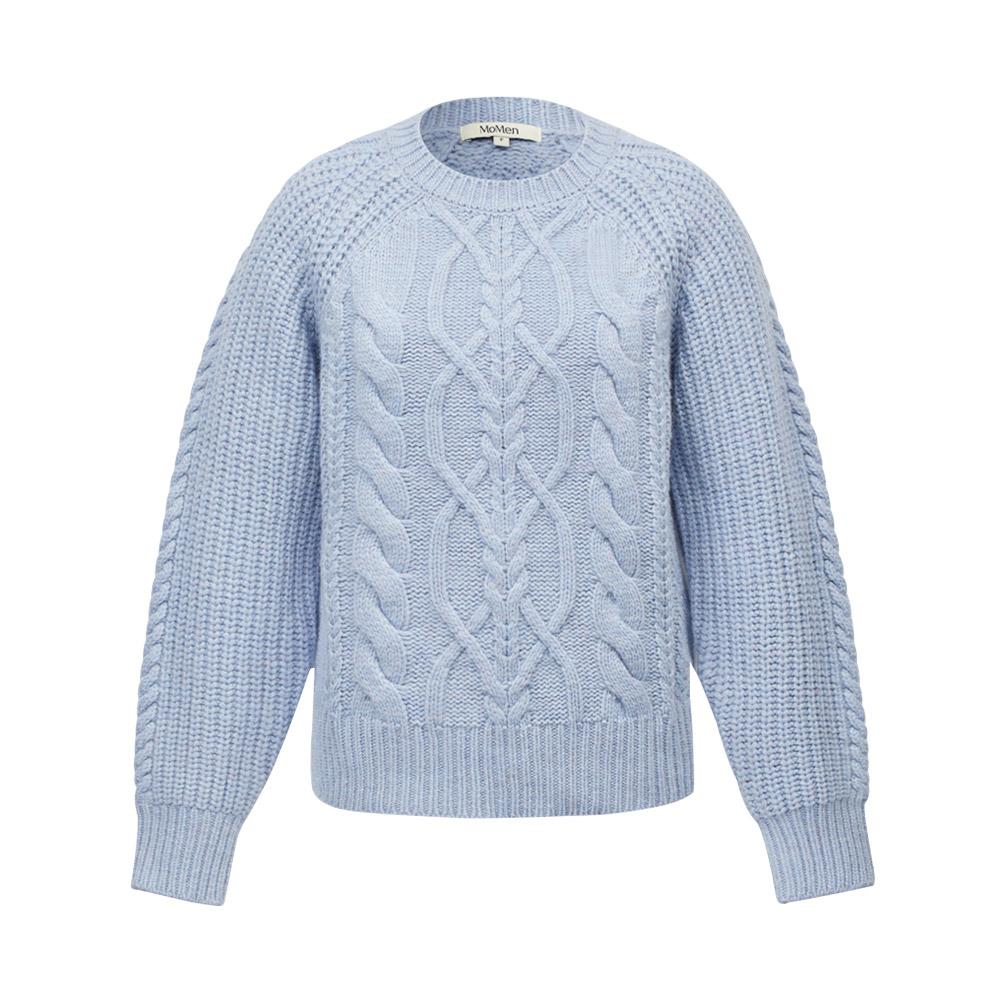 MOMEN Alpaca Wool Cable Knit_Xmtbl3Wb11152