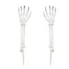 Halloween Ornaments Simulation Hand Skeleton Halloween Yard Ghost Hand Bone Ghost Festival Dress Up Props
