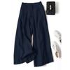 2025 Trendy Plus Size Women's Solid Color Loose Casual Long Pants - Europe & America Style