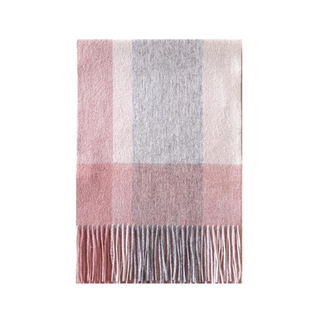 2025 British Plaid Wool Scarf for Men & Women - Warm, Autumn/Winter Style