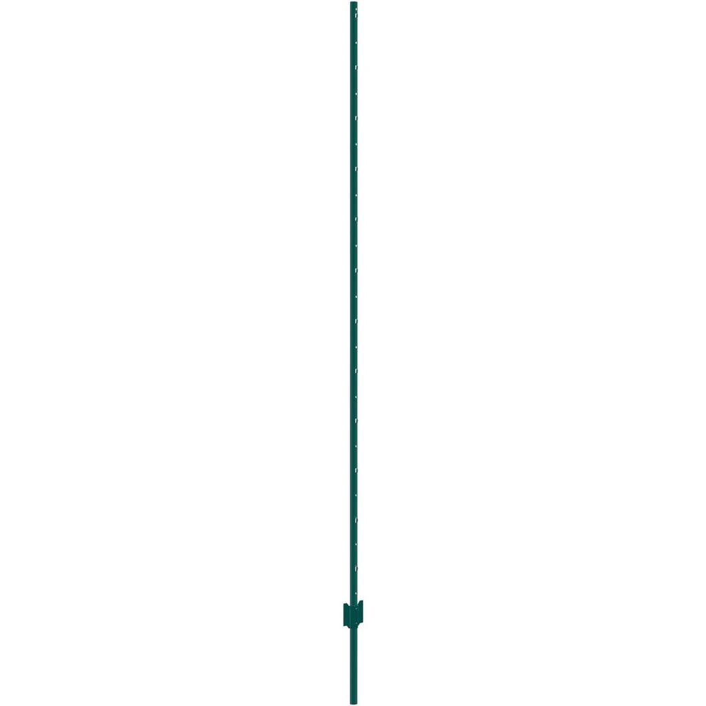 7 Feet Fence Post 10 Pack T-Post Heavy Duty Metal Fence Posts Green