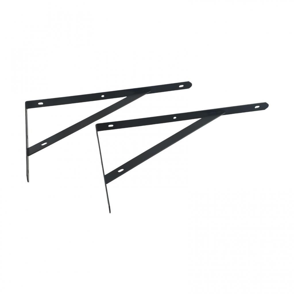 For 2 X Metal Shelf Bracket L Shape Thickened Corner Shelf Right Angle Bracket