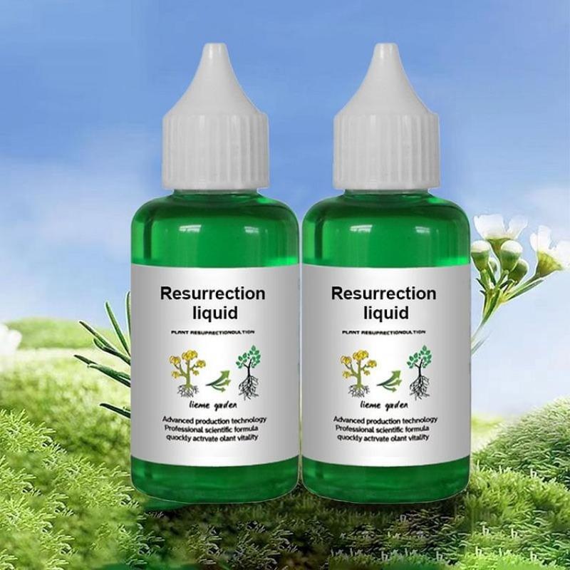 Plant Revive Liquid Resurrection Solution Fix Yellow Withered Leaves Revitalize Lifeless Plants For Fruits Vegetables Greenery Flowers
