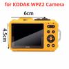 Portable Camera Glass Film Transparent Display Screen Film  For Kodak WPZ2 Camer