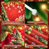 Christmas Banner Xmas Tree Gift Boxes Golden Bell Merry Christmas Party Decor Backdrop Christmas New Year Party Photo Background