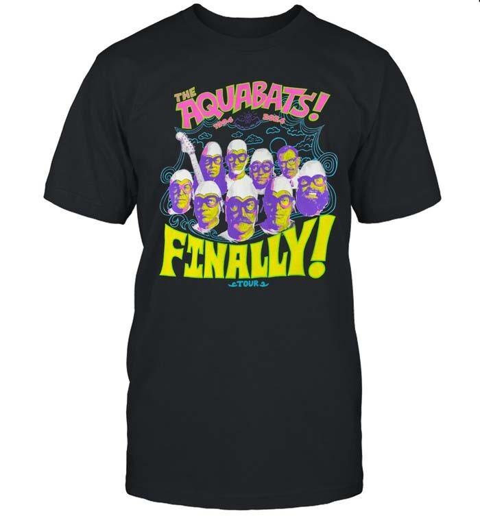 The Aquabats 2024 Finally Tour T-Shirt Short Sleevee Cotton Tee S-4 XL Unisex T-Shirt S