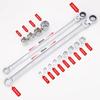 15PCS Adjustable Ratchet Wrench Kit Chrome Vanadium Steel Torque Wrench Socket Set For Car Repair Hand Tools