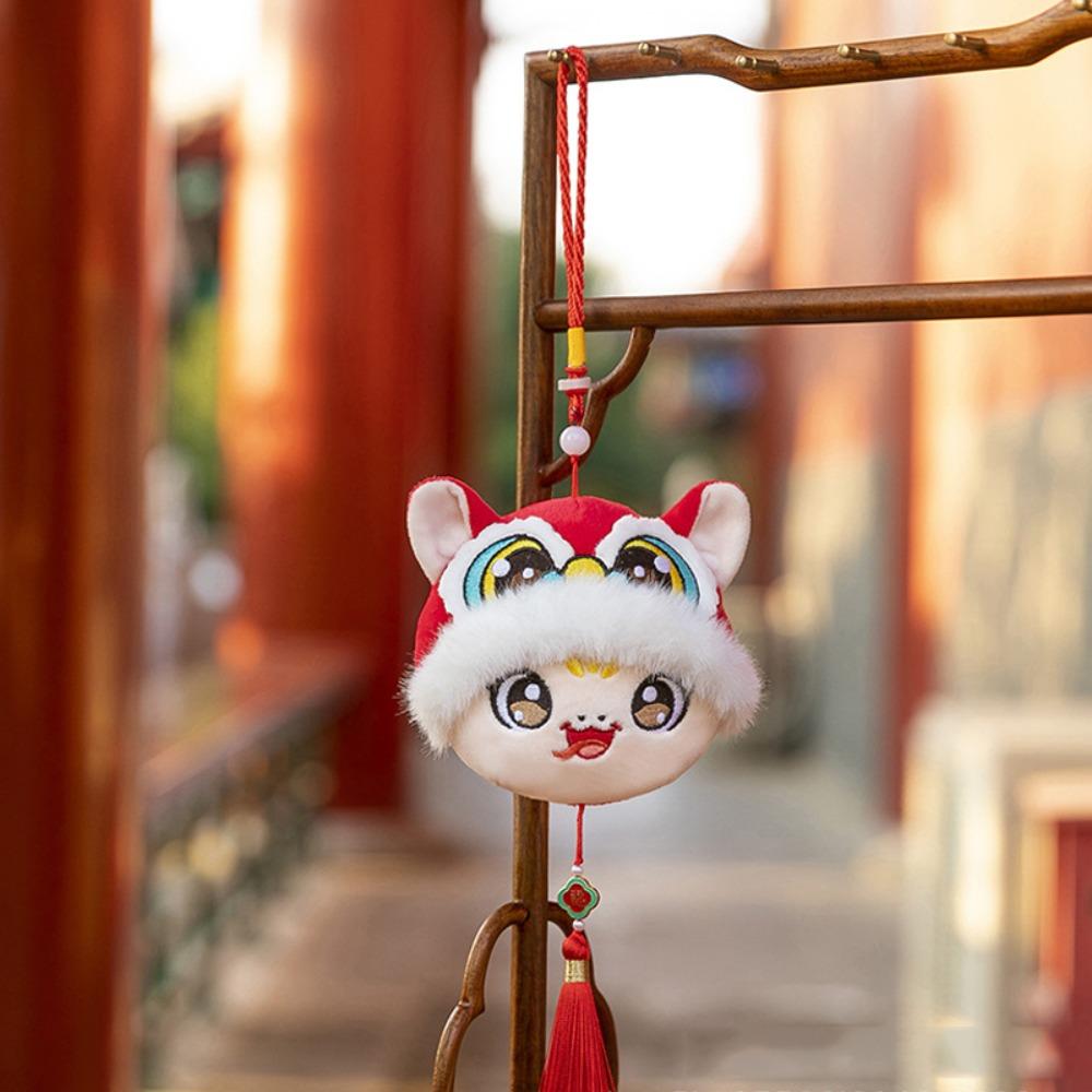 Keychain Pendant 2025 Snake Year Money Bag Plush Hongbao Snake Year Mascot Bag Chinese New Year