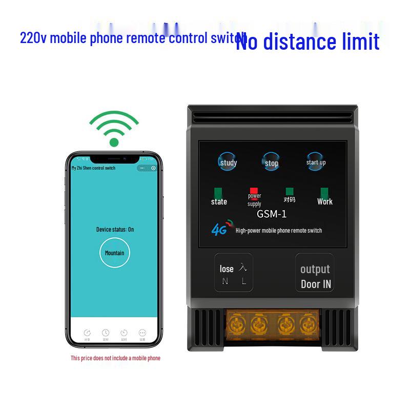 High-Power 220V/380V Smart Wireless Remote Controller for Water Pump Motors