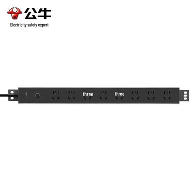 PDU 8-Outlet Power Strip with Overload Protection