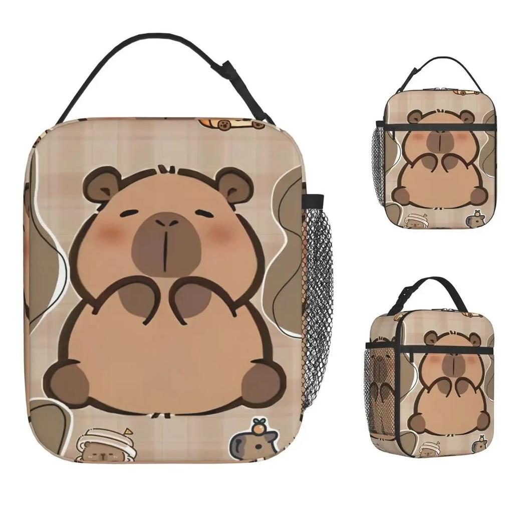 Children'S Cartoon Lunch Bag Large Capacity Lunch Box Bento Bag Thickened Aluminum Foil Portable Thermal Insulation Bag