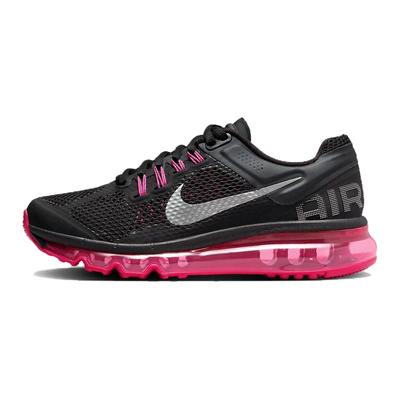 Air Max 2013 GS Black Fusion Pink Kids Sneakers Dark-Grey Metallic-Silver 555753-001