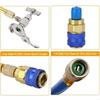 B46E R134A Refrigerants Recharge Hose Set Air Conditioning Maintenance Part Air Conditioning Charging Hose and Adapter Set