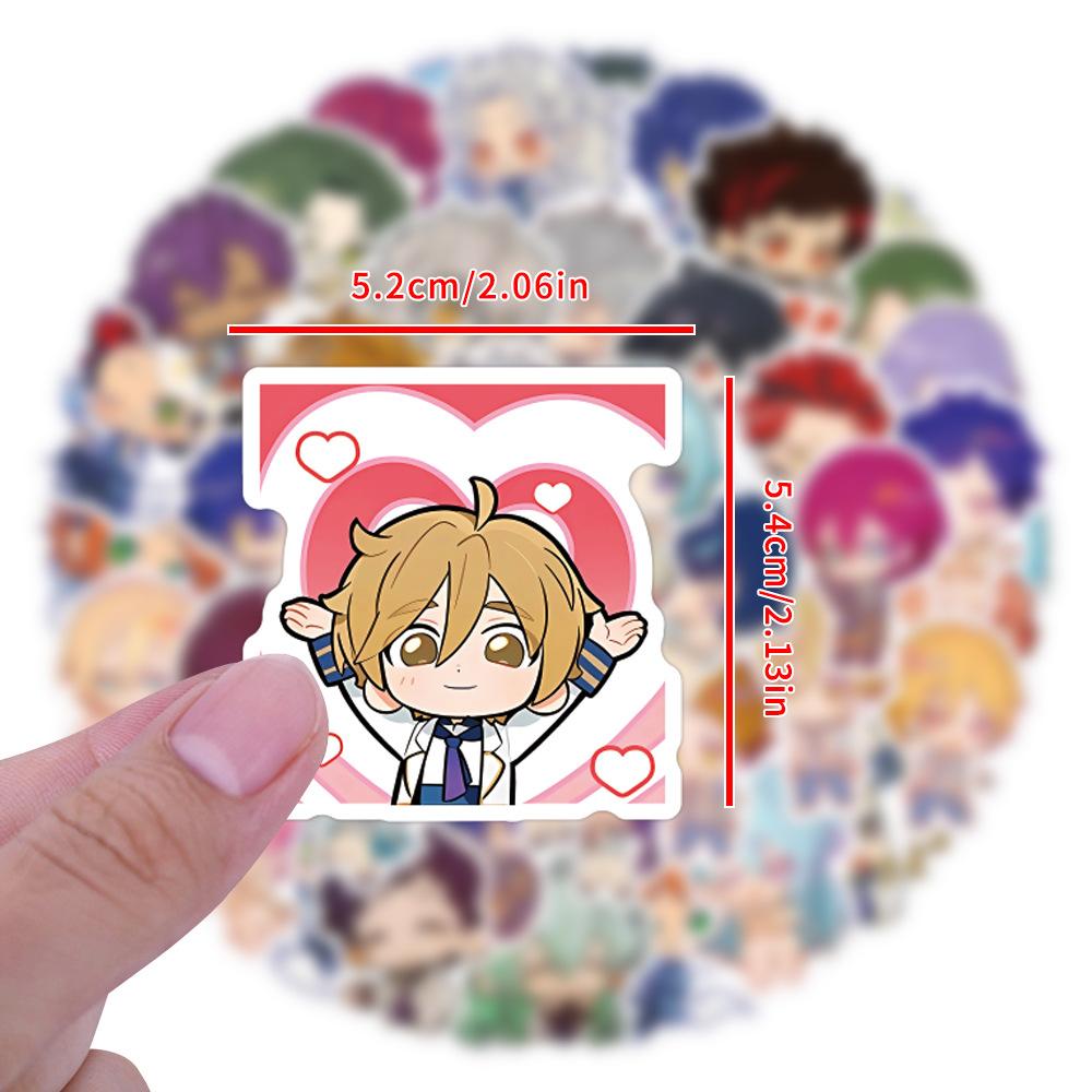55 Idol Dream Festival Graffiti Stickers Decorative Scooter Notebook DIY Cartoon Stickers