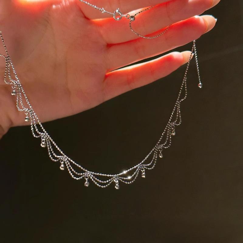 Women s Summer Light Luxury Niche Collarbone Necklace