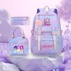 K-Pop Witch Hunters Cartoon Printed Student Pencil Bag Lunch Bag Three-Piece Backpack
