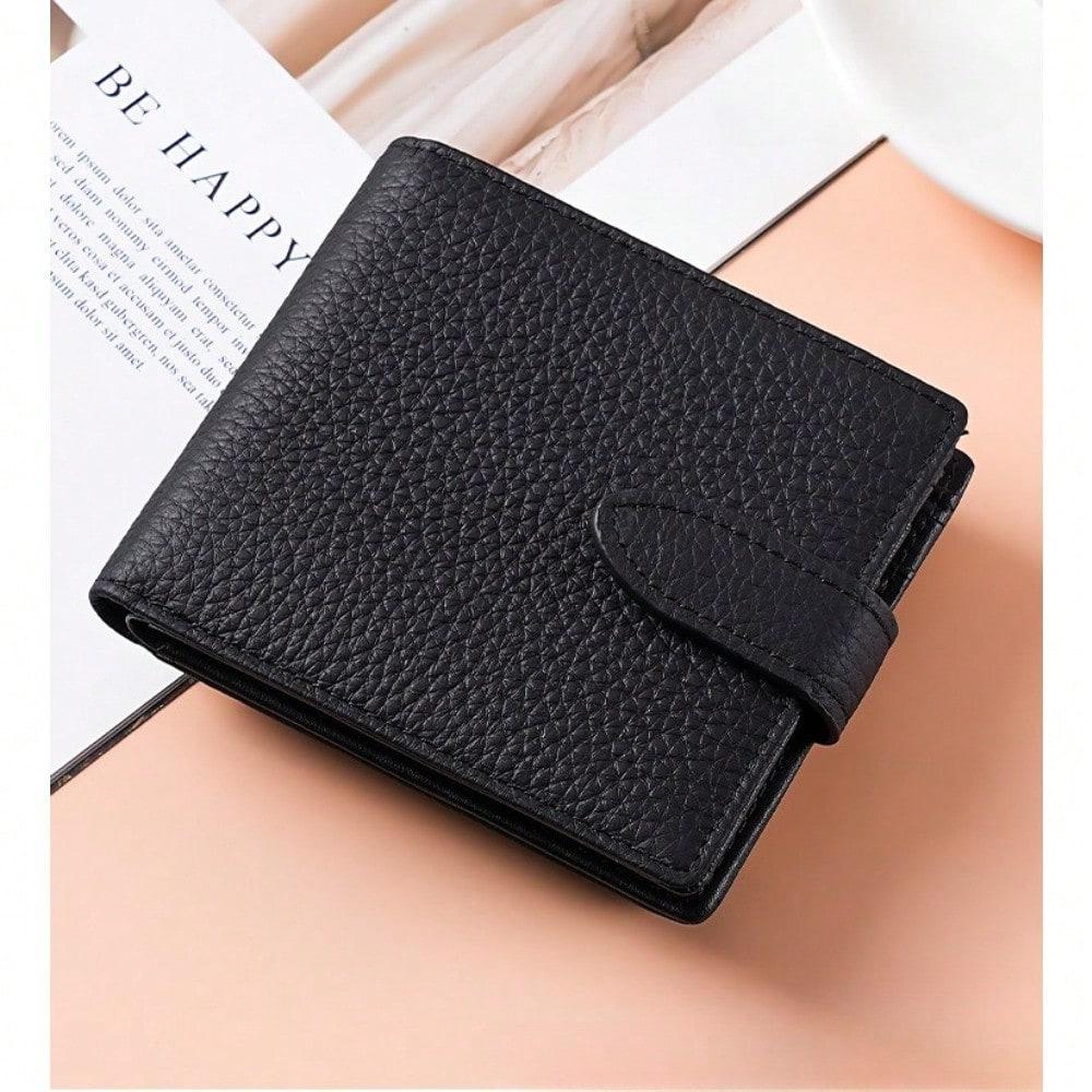 Hardware Clip, Coin Mouth, Gold Wallet, Women's Short Wallet