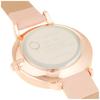 Fieldwork Analog Simple Watch, Pink Gold with Leather Strap, JN001-2, Women's, Pink