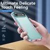 Heavy Duty Military Hybrid Dual Splicing Color Layer Case for IPhone 17 Air 16E 15 14 13 12 11 Pro Max Plus Rugged Armor Shockproof Hard Protect Cover