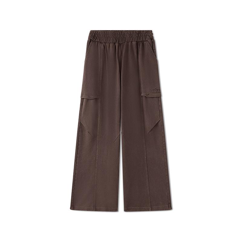 Skechers Fashionable Loose Comfortable Breathable Knitted Sports Pants Women bottoms L325W069-05U5 S