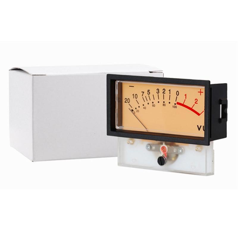 Vu Meter Stereo Audio Amplifier Board Adjustable with Driver DB Sound Indicator