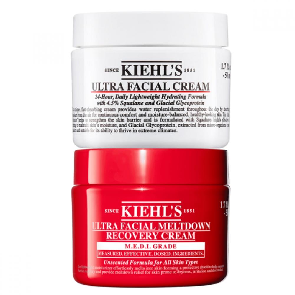 Kiehl S Ультра Увлажняющий Набор для Лица Duo  Увлажняющий Крем 50 мл + Медикрем 50 мл Single option