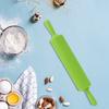 Food Grade Rolling Pins Non-Stick Cookie Dough Tool Durable Silicone Rolling Pin  Dough Preparation
