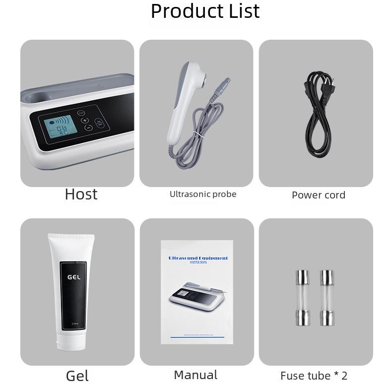 Ultrasonic Therapy and Beauty Device – Full Body Massage with Probe