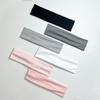 6pcs Fashion Sports Headbands For Women Fitness Running Yoga Solid Color Elastic Hairbands Stretch Makeup Hair Accessories