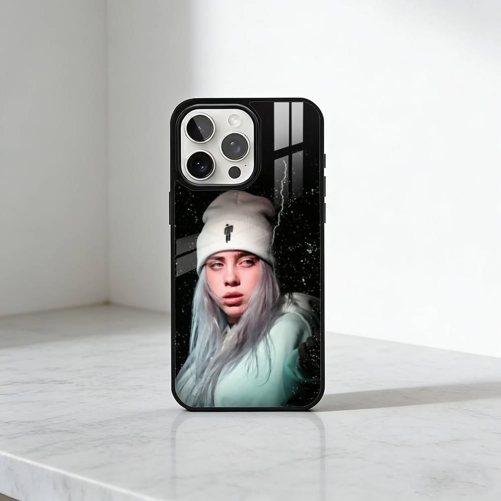 BE B-Billie Bad Guy Printing Phone Case For iPhone17,16,15,14,13 Plus,Pro Max Magnetic For Magsafe Wireless Charging